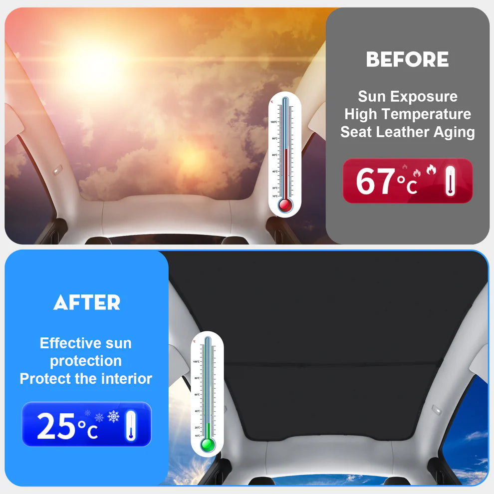 Model Y sunshade 2025+
