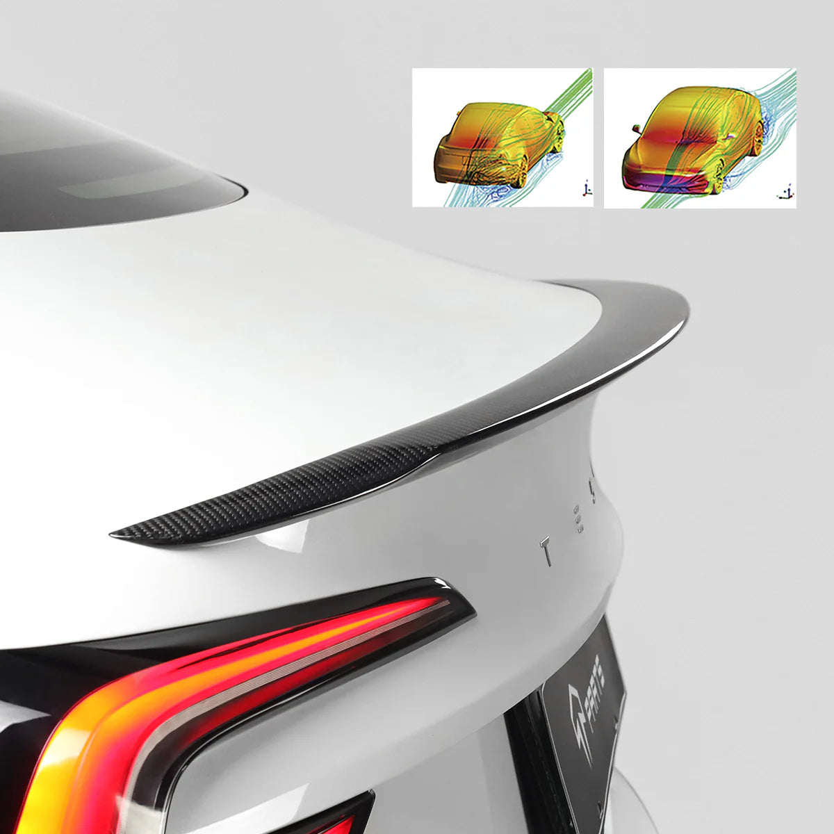 Real Carbon Fiber Performance Spoiler for Tesla Model 3 Highland 2024-2026