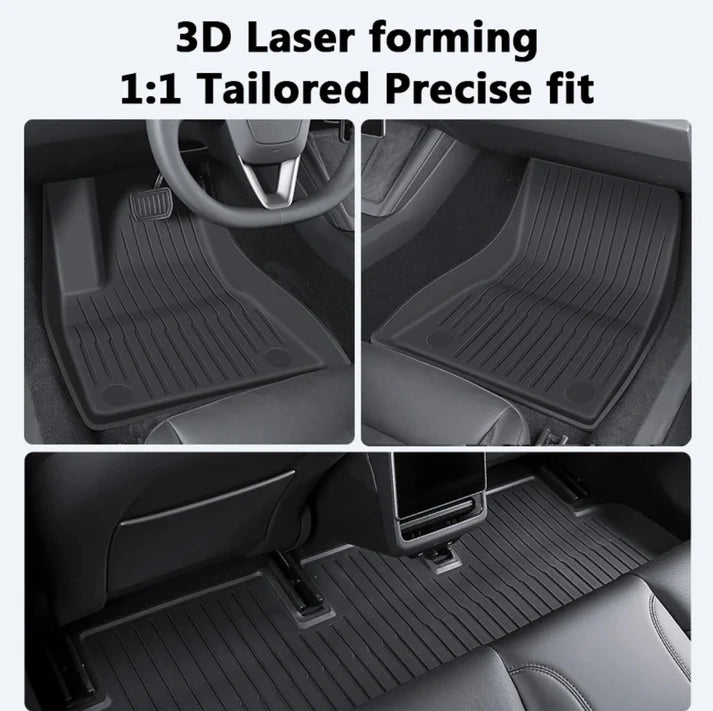 All Weather Floor Mats – Model 3 Highland