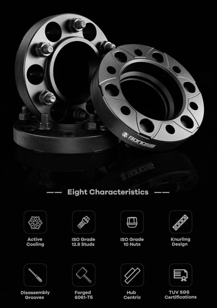 Forged Wheel Spacers for 2024-2025 BYD Leopard 5 Kit