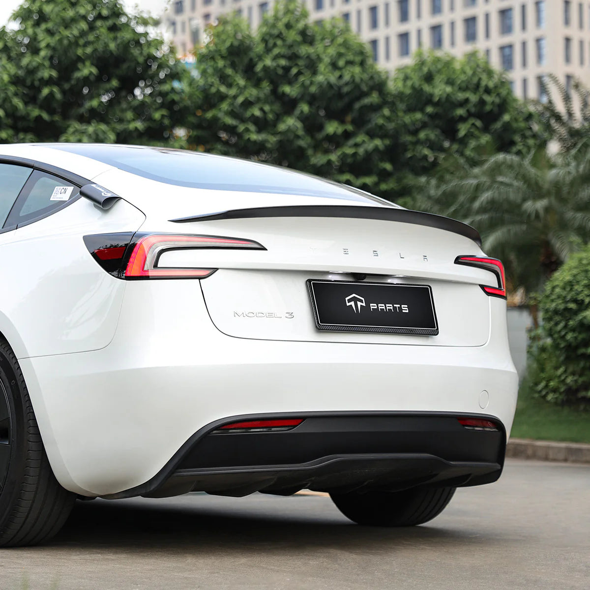 Real Carbon Fiber Performance Spoiler for Tesla Model 3 Highland 2024-2026