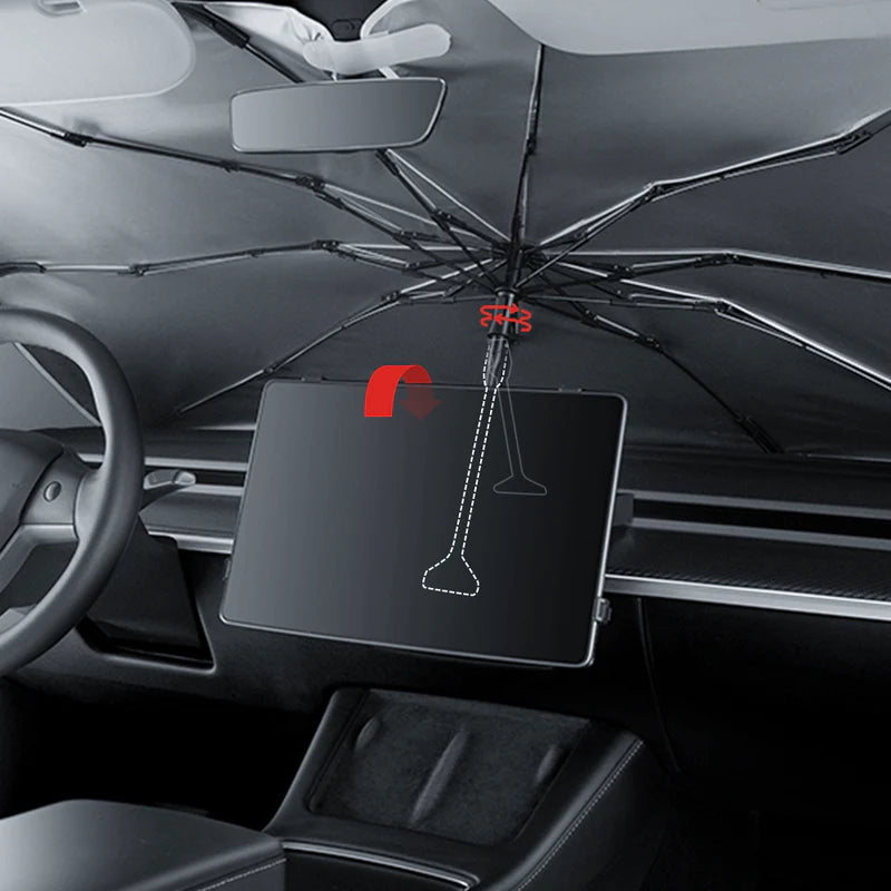 Haloblk Windshield Sunshade Umbrella-Voyager 2