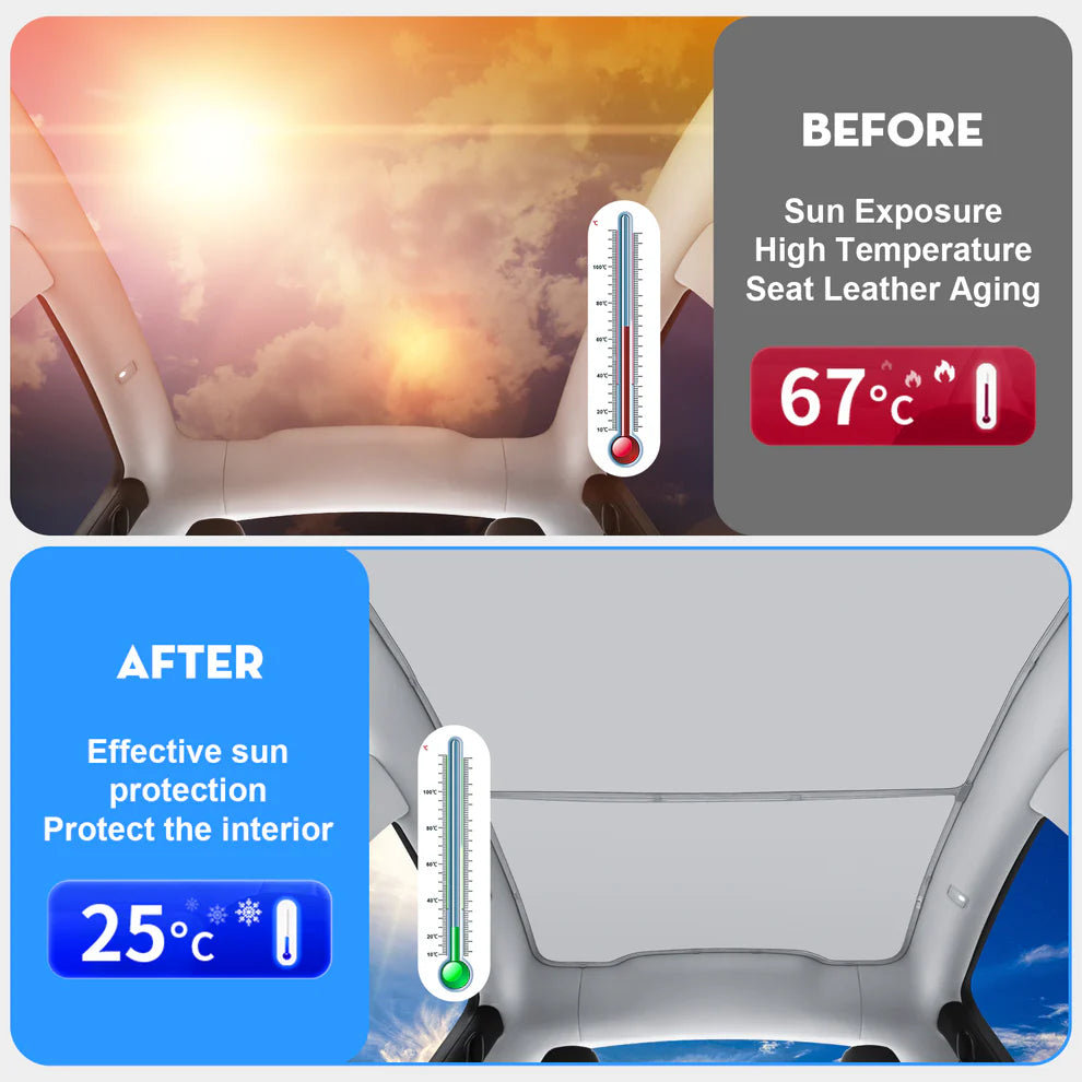 Model Y sunshade 2025+